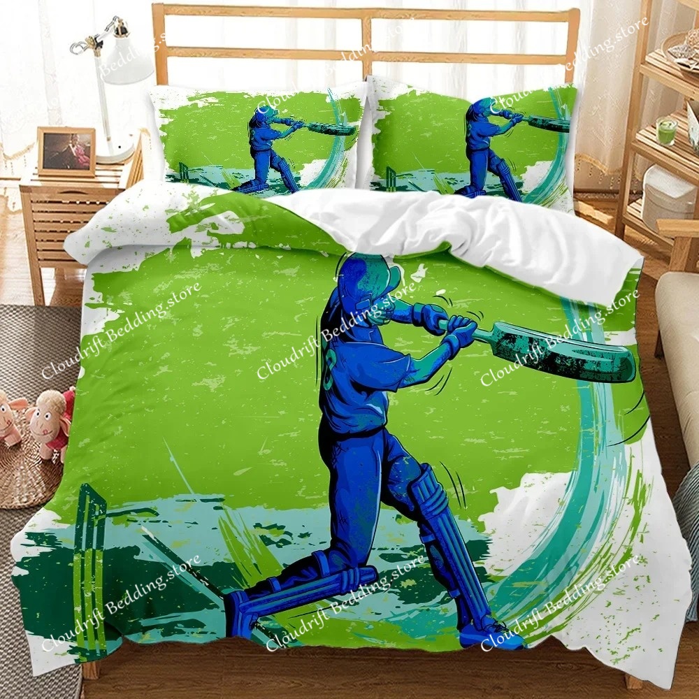 Badminton Queen - Sports Duvet Cover Set Taekwondo Ski