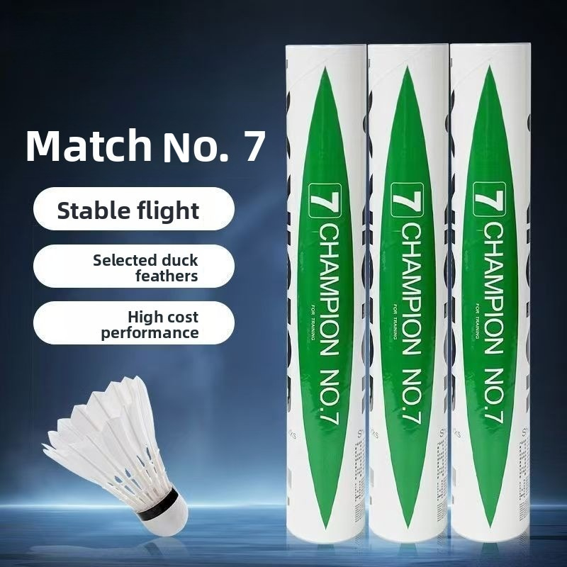 Victor Shuttlecock Feather - VICTOR Champion 7 Duck Feather Badminton