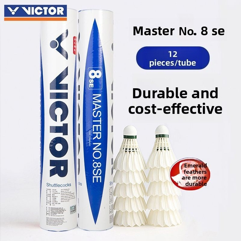 VICTOR Master 8 Professional B - Victor Shuttlecock Feather recension och pris