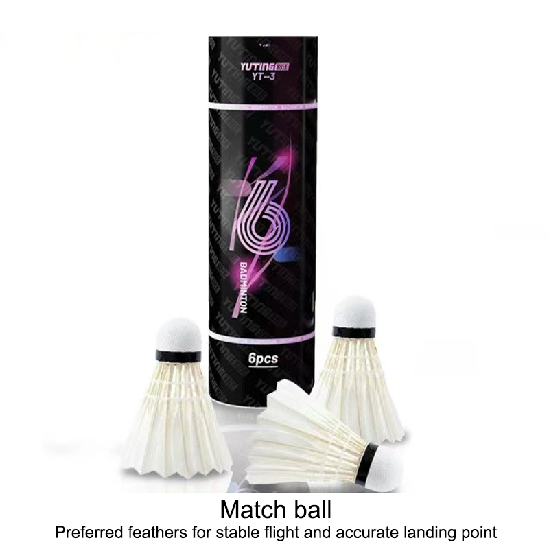 3/6Pcs White Goose Feather Bad - Badminton World recension och pris