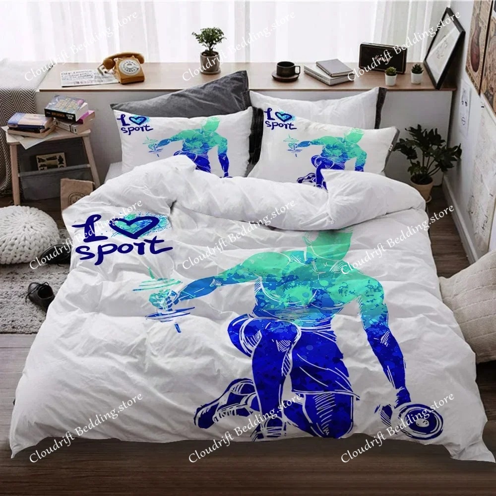 Sports Duvet Cover Set Taekwon - Badminton Queen recension och pris