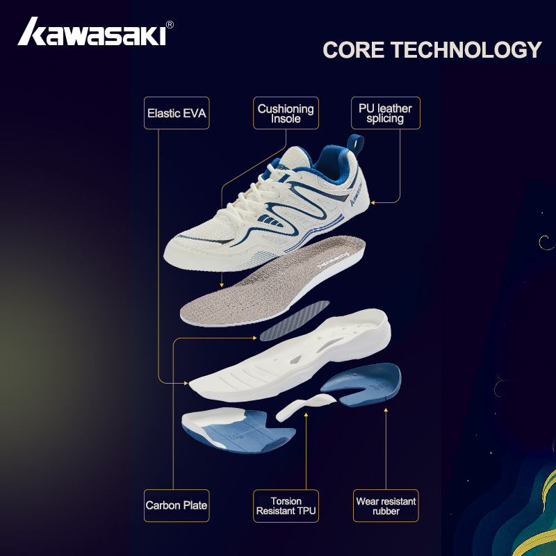 Retro Design Badminton Shoes K - Badminton Umpire recension och pris