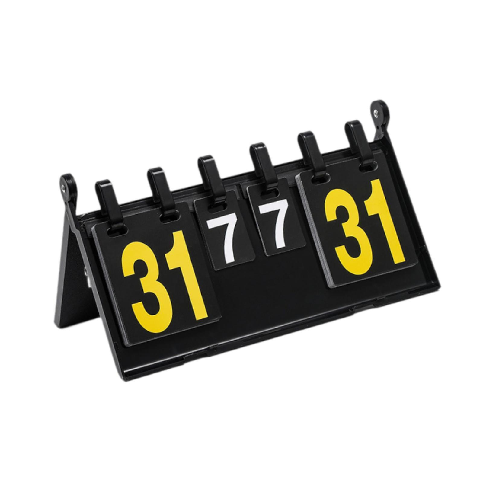 Flip Scoreboard 4 Digit Score  - Badminton Score Counter recension och pris
