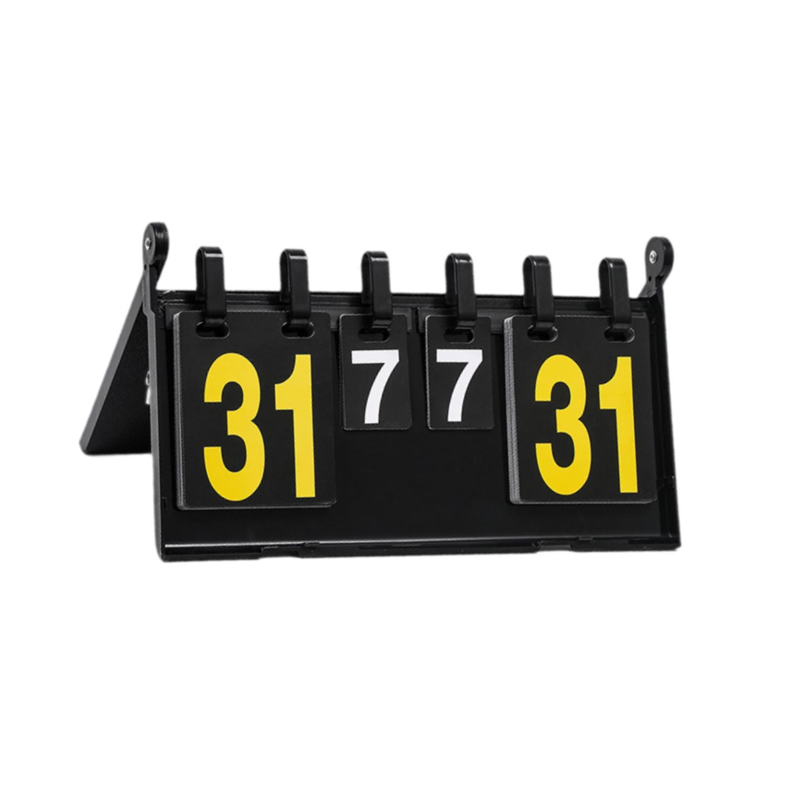 Flip Scoreboard 4 Digit Score  - Badminton Score Counter recension och pris