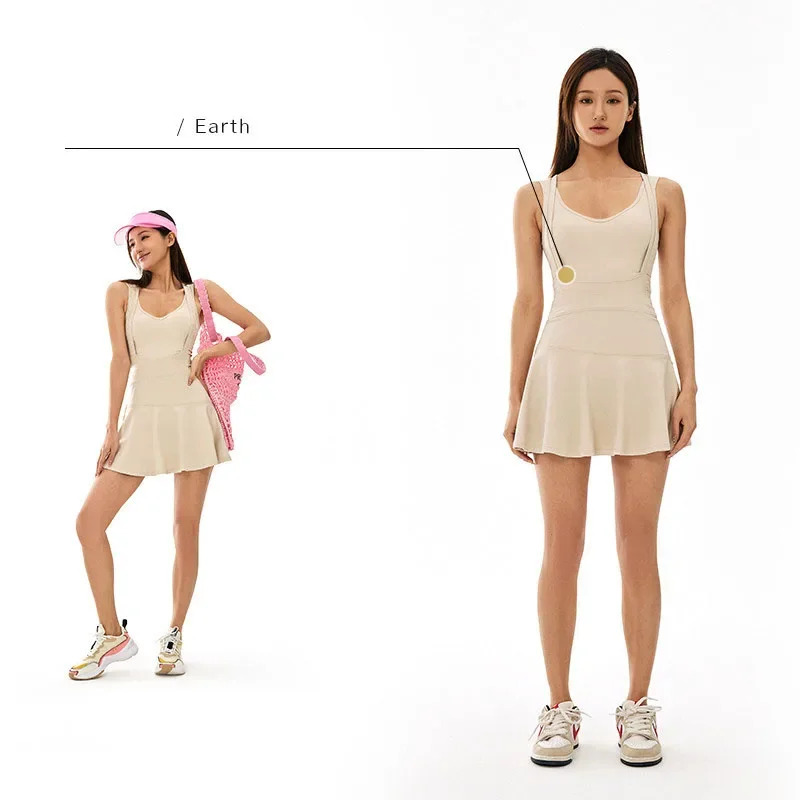 Tennis Dress Female Sleeveless - Badminton Queen recension och pris